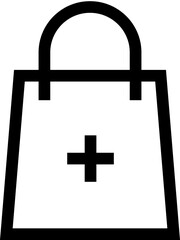 bag, shopping bag icon