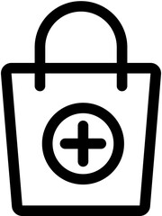 bag, shopping bag icon