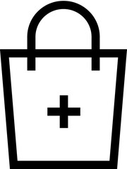 bag, shopping bag icon