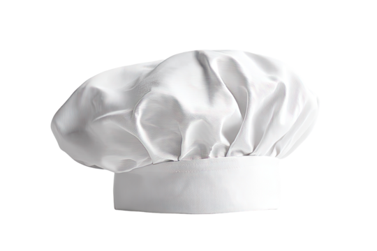 White chef's hat, full view