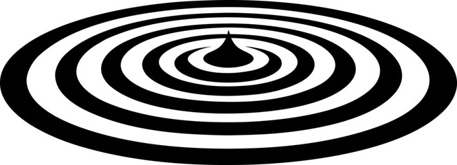Concentric Water Ripple Effect Icon