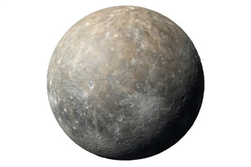 Mercury isolated tranaparant background