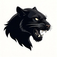 Obraz premium Modern Panther Head Logo