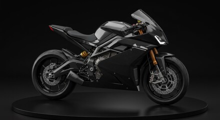 Obraz premium Modern motorcycle design studio shot