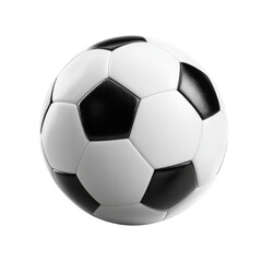 A soccer ball, black and white panels (2)