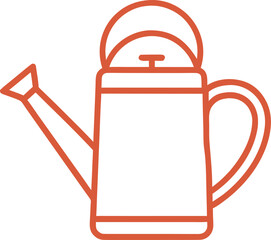 Watering Can icon outline icon