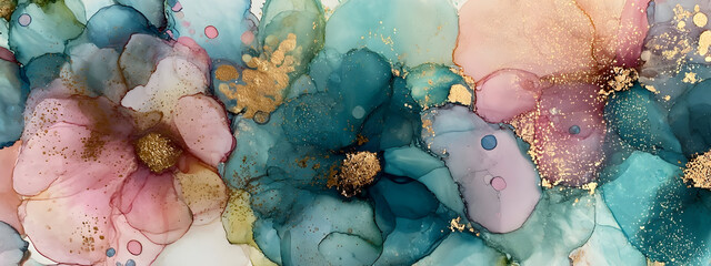 abstract watercolor painting