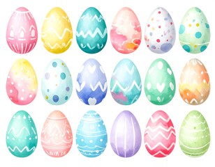 Easter Eggs Decorated