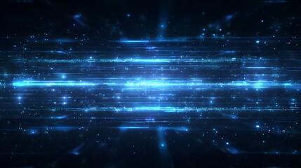 Dynamic digital abstract background with glowing lines and futuristic technology concept