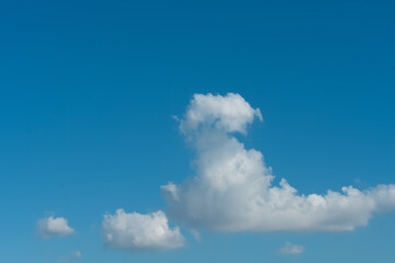 blue sky with sweet clouds