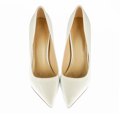 high heel shoe isolated on white background