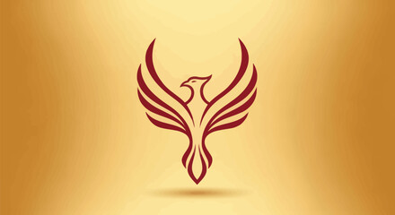 Phoenix Logo Design Symbol of Rebirth and Strength.