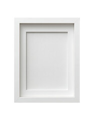 Empty white picture frame (3)