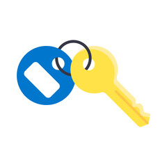 key with label