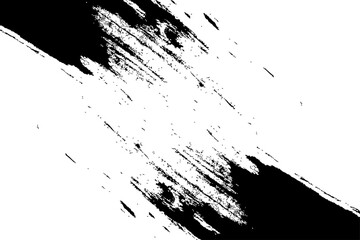 Vector grunge brush strokes texture rough black scratches for wallpaper.
