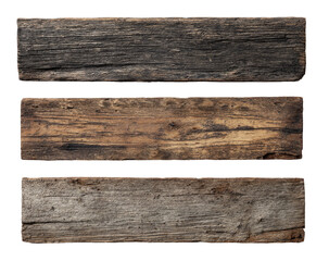 Obraz premium Three weathered wooden planks (1)