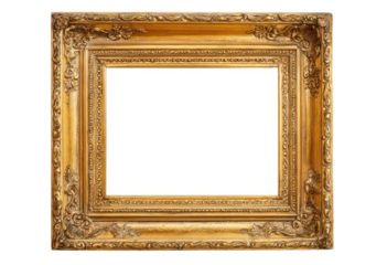 Ornate gold picture frame (18)