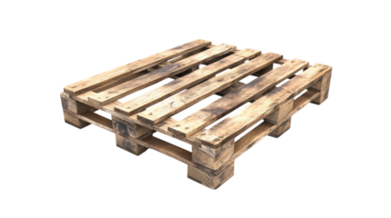 Wooden Pallet Cargo Platform Shipping Transport Stack