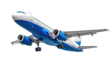 Obraz premium Commercial jet airliner in flight (1)