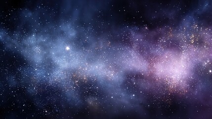 Fototapeta premium Stunning Galaxy and Space Background | Cosmic Stars and Nebula Sky Wallpaper