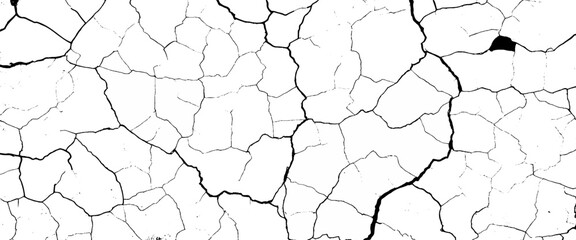 Vector earth cracks texture marble surfaces design.