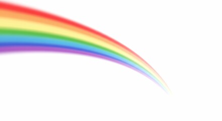 Vibrant Rainbow Arc Colorful Spectrum Background for Design Projects