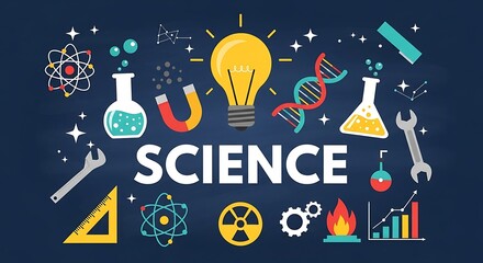 Science and education symbols