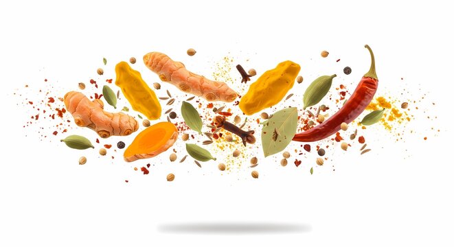 Vibrant Spice Explosion A Culinary Burst of Flavor