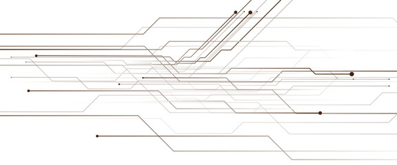 Vector abstract digital technology with line digital technological for web banner background