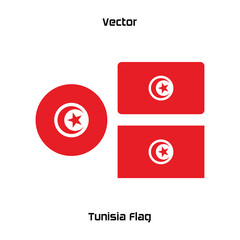 Tunisia Flag Vector
