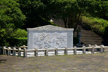 Seven Nymphs Relief at Cheonjeyeon