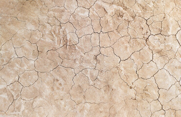 The ground has cracks in the top view for the background