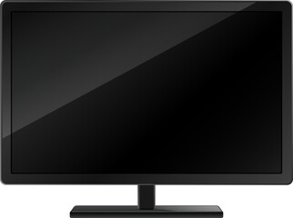 vector illustration of tv