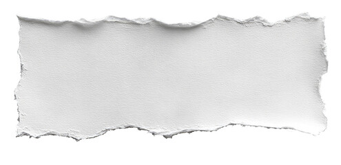 Naklejka premium Ripped rectangular piece of white paper (8)