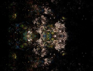 Imaginatory fractal abstract background Image