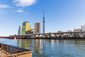 東京の都市風景　東京スカイツリー