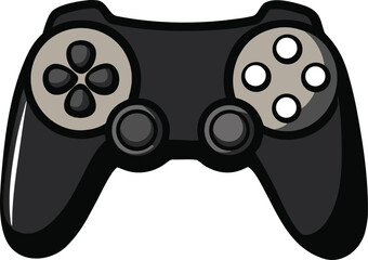 Vector gaming controller illustration eps scalable digital art for game design and tech concepts transparent background