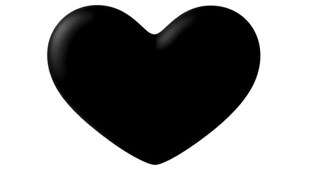 Solid black heart shape (1)