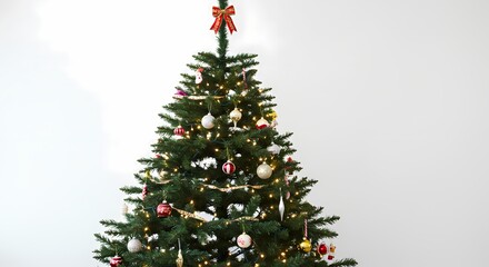 Majestic Christmas Tree Festive Decor  Holiday Cheer