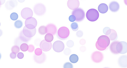 Abstract Light Bubble Texture Glow
