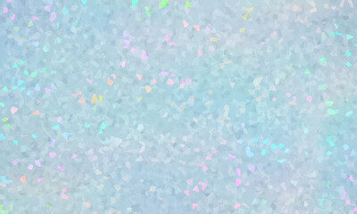 クリスタル型のホログラムの背景