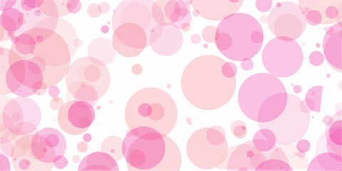 A pink seamless pattern of retro pastel hearts and bright circles is a perfect illustration for a holiday valentine wallpaper. Abstract luxurious geometric pattern concentric golden circles and curved