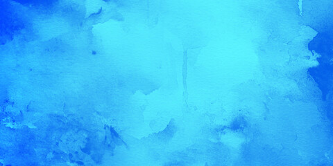 Dreamy abstract blue watercolor composition with layered textures, flowing gradients, artistic brushstroke effects, modern creative pattern, versatile digital background, contemporary design for art.