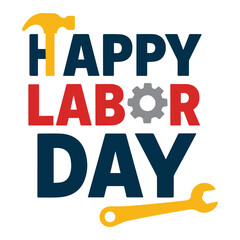 Happy Labor Day USA Banner concept with American Flags. Happy Labor Day USA background. Labor Day concept for posters, social media and advertising. Labor Day 2026