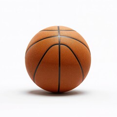 basketball ball isolated on white