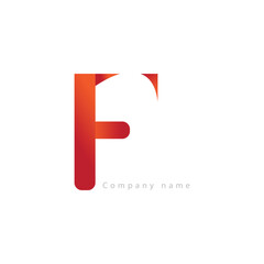 F letter logo monochrome design on black background.F letter design for business logo