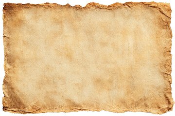 Aged parchment paper, showing texture and wear