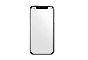 Modern smartphone, blank screen
