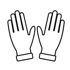 minimal-vector-of-medical-gloves-outline--sterile-.eps