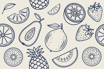 Hand Drawn Doodle Elements With Crown And Arrow drawing